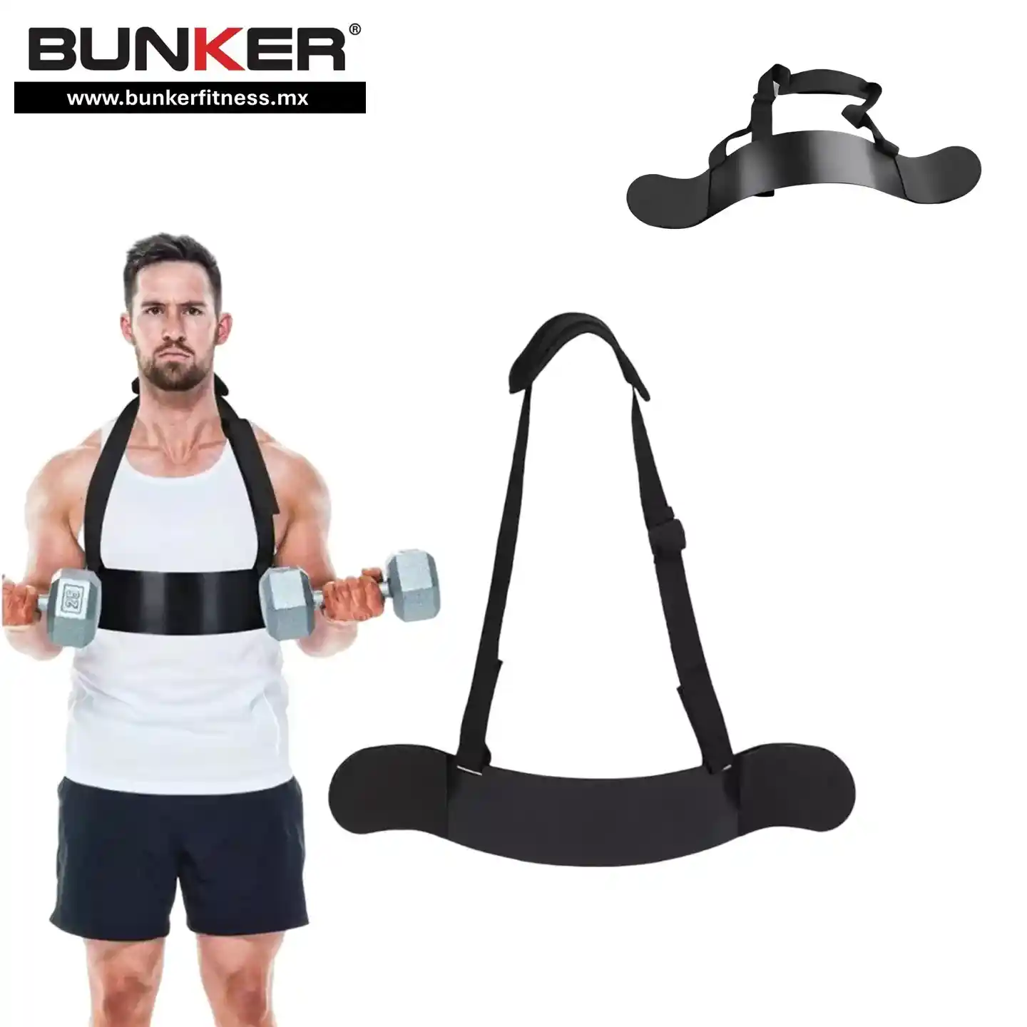 accesorio bicep bumper deportistas para ejercicio y gimnasio en casa bunker gym bunker fitness
