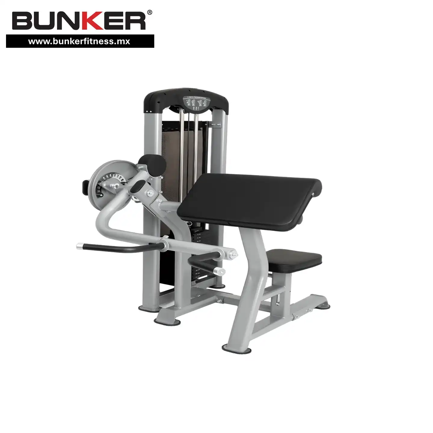 aparato de biceps y triceps dual para ejercicio y gimnasio en casa bunker gym bunker fitness