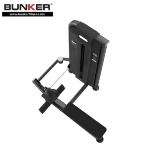 aparato de remo largo para espalda con peso integrado bunker gym bunker fitness