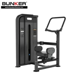 aparato de torso rotatorio con peso integrado bunker gym bunker fitness
