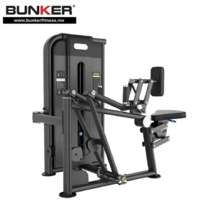 aparato de vertical row con peso integrado bunker gym bunker fitness