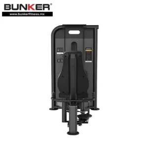 aparato dual abductor y aductor con peso integrado bunker gym bunker fitness