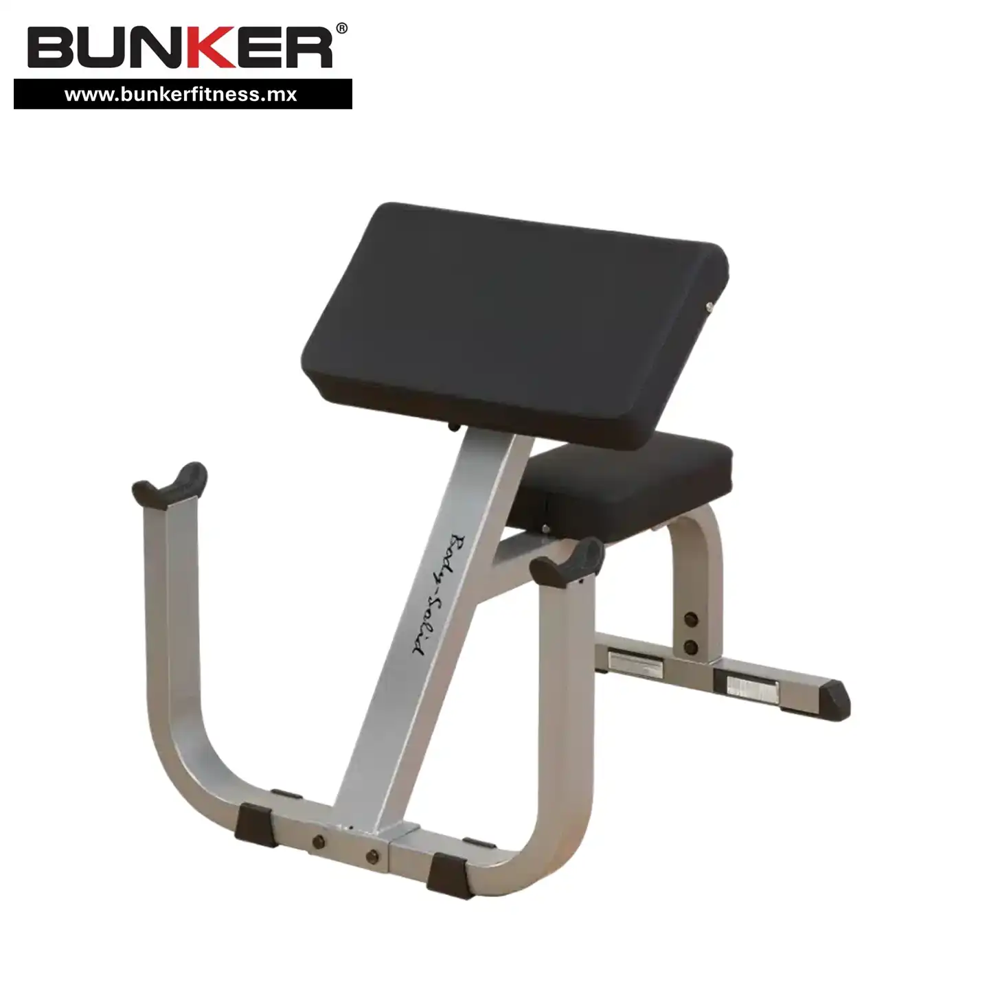banco scott predicador body solid para ejercicio y gimnasio en casa bunker gym bunker fitness