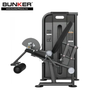 extensión de pierana sentado con peso bunker gym bunker fitness
