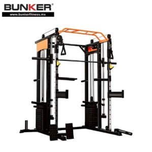 jaula smith machine iron master multifuncional bunker fitness para ejercicio y gimnasio en casa gym import fitness