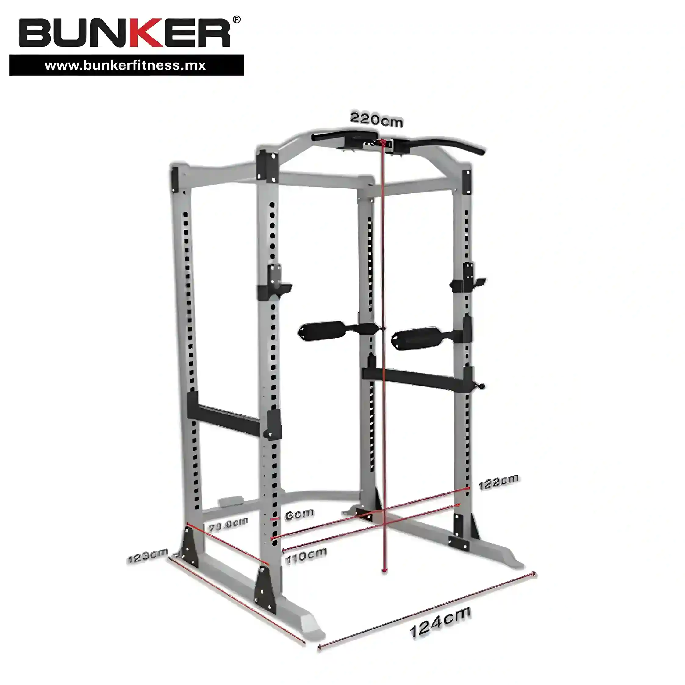 power rack smith machine gimnasio todo en uno para cuerpo completo bunker gym bunker fitness