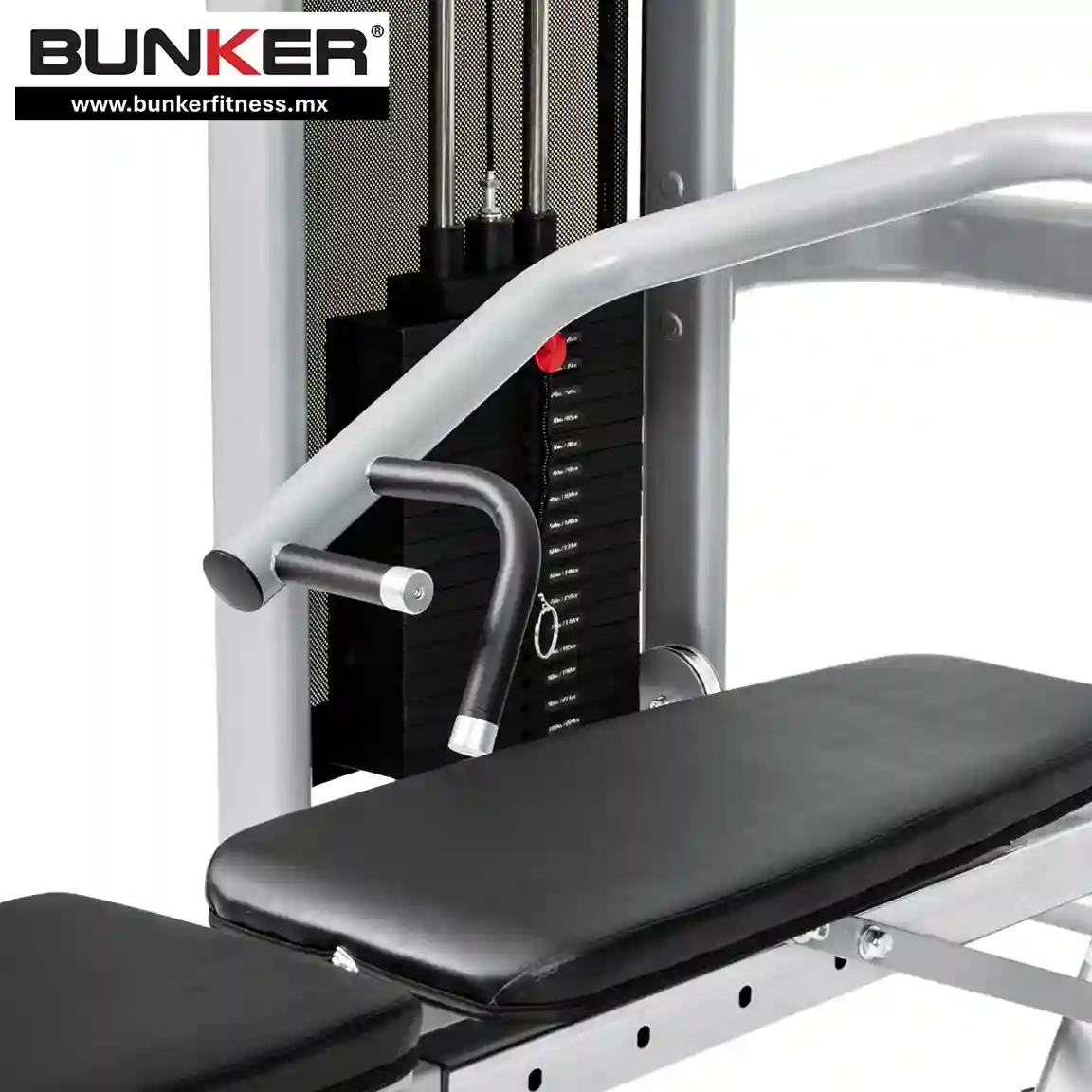 press de pecho y hombro dual multifuncional bunker fitness para ejercicio y gimnasio en casa bunker gym bunker fitness