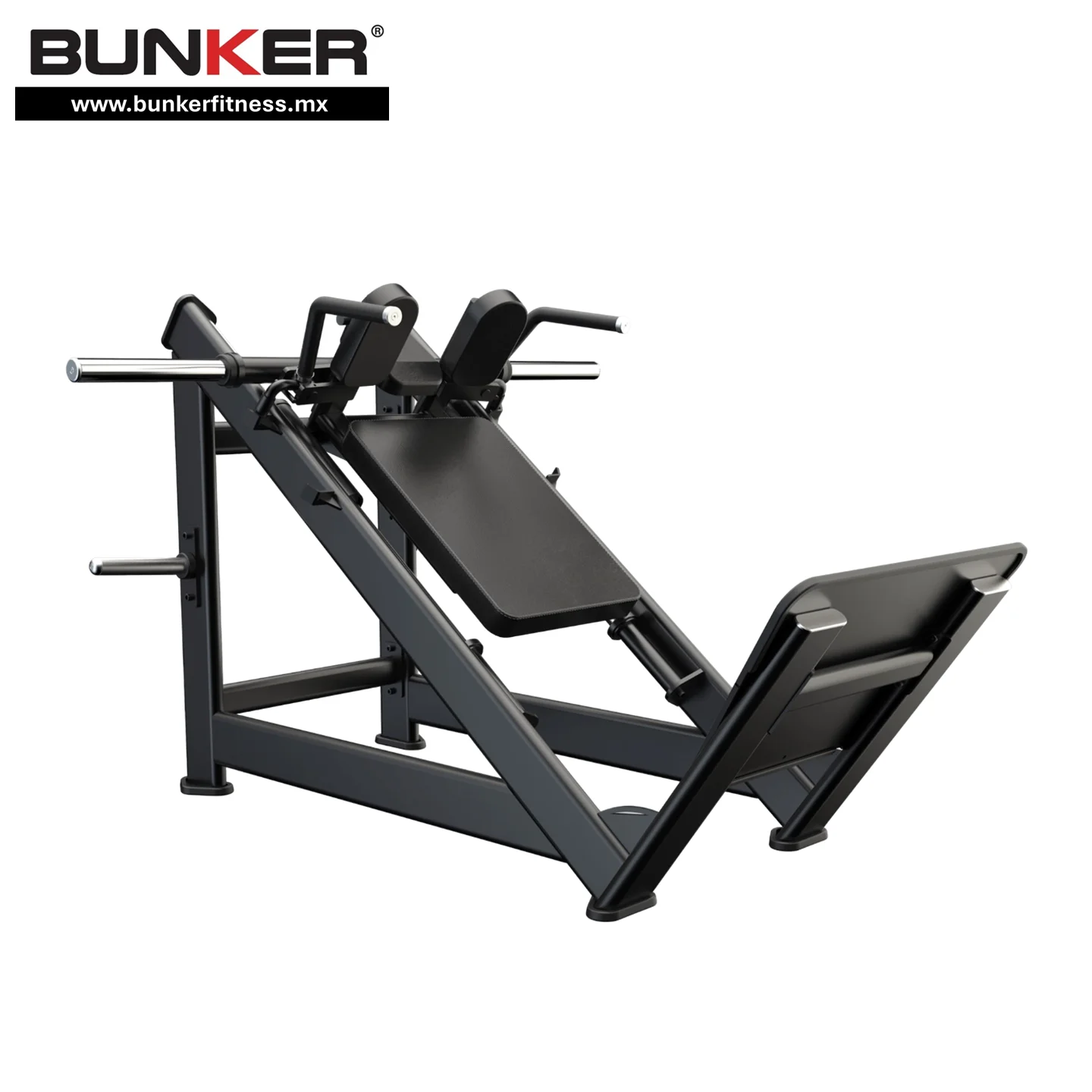 hack squat sentadilla peso libre  para ejercicio y gimnasio en casa bunker gym bunker fitness