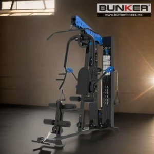 Gimnasio multifuncional para cuerpo completo azul bunker gym bunker fitness 0