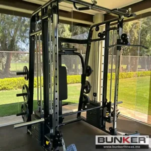 Gimnasio multifuncional para cuerpo completo black smith machine bunker gym bunker fitness