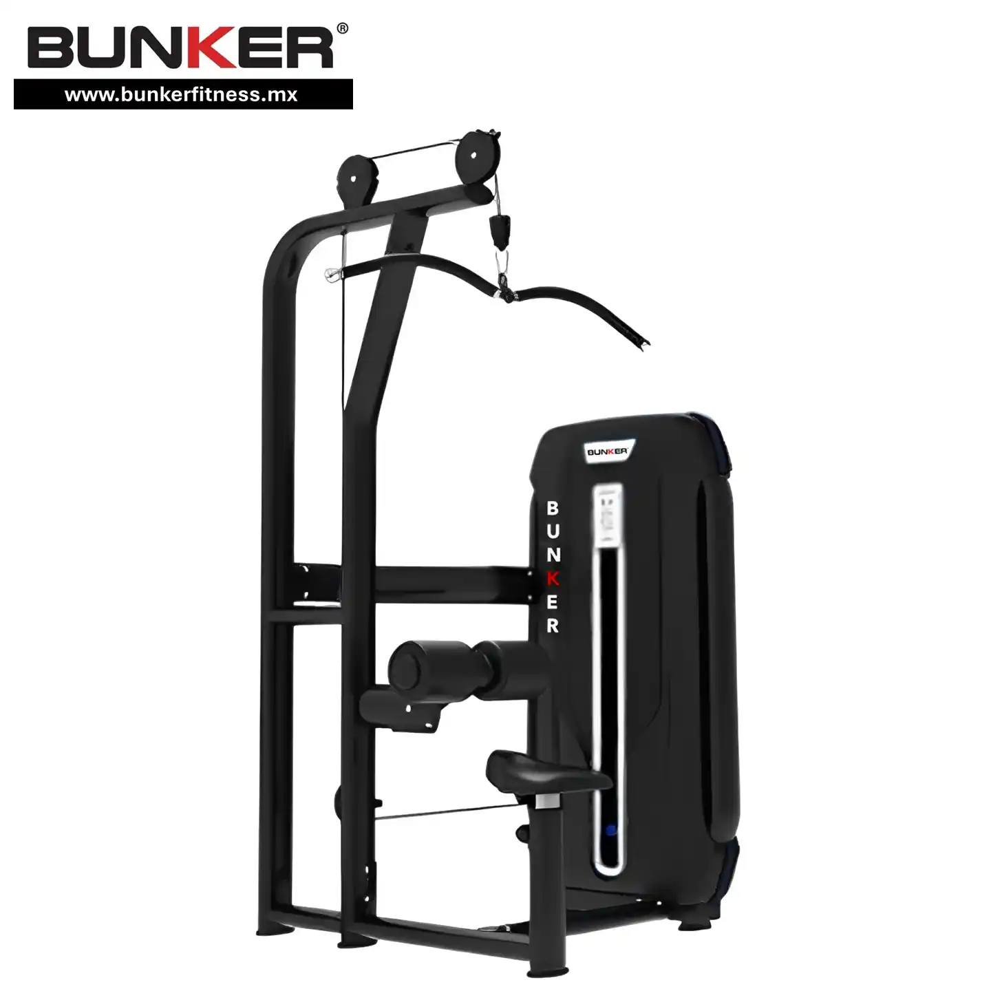 jalón de espalda bunker fitness para ejercicio en gym y gimnasio en casa bunker gym bunker fitness