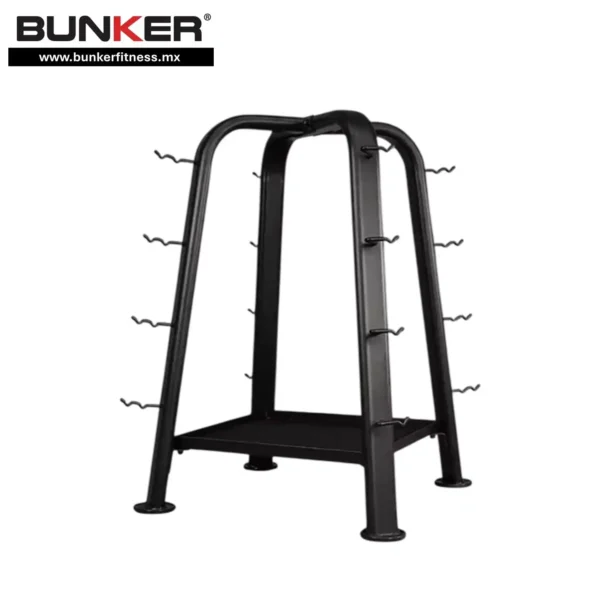 Rack para accesorios y manerales de gimnasio