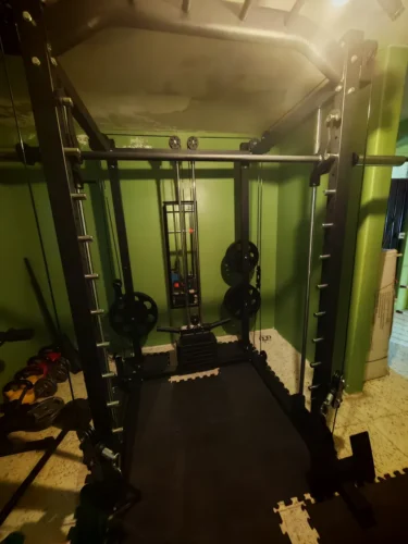 Jaula smith machine Power black con crossover photo review