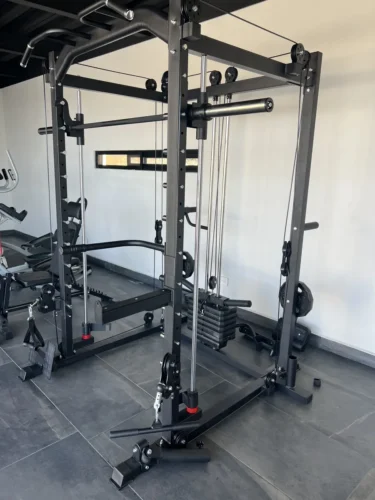 Jaula smith machine Power black con crossover photo review