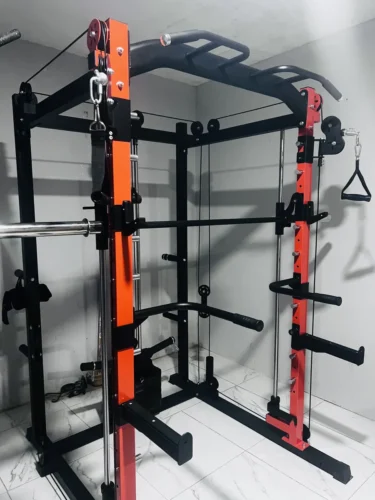 Jaula smith machine Power black con crossover photo review