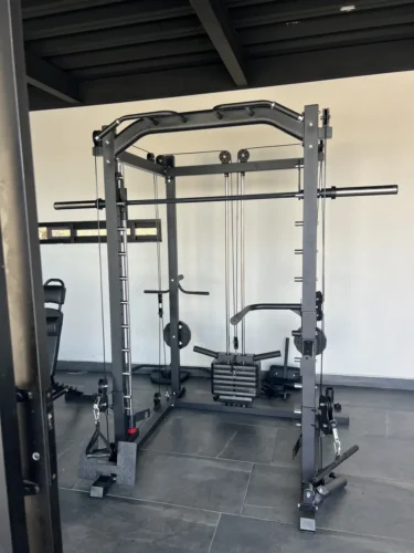 Jaula smith machine Power black con crossover photo review