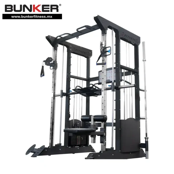 Gym multifuncional titan smith machine bunker fitness Aparatos para hacer ejercicio Gimnasio en casa equipos de gimnasio maquina smith