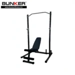 Banca multiposiciones con extension y rack ajustable