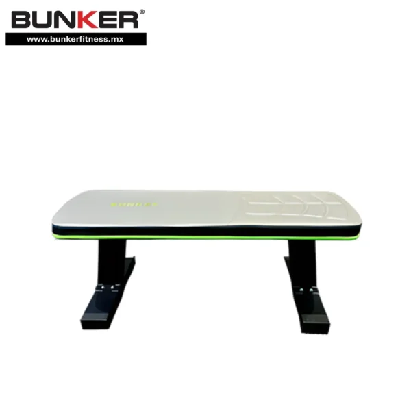 banca plana bunker premium bunker fitness Aparatos para hacer ejercicio Gimnasio en casa equipos de gimnasio