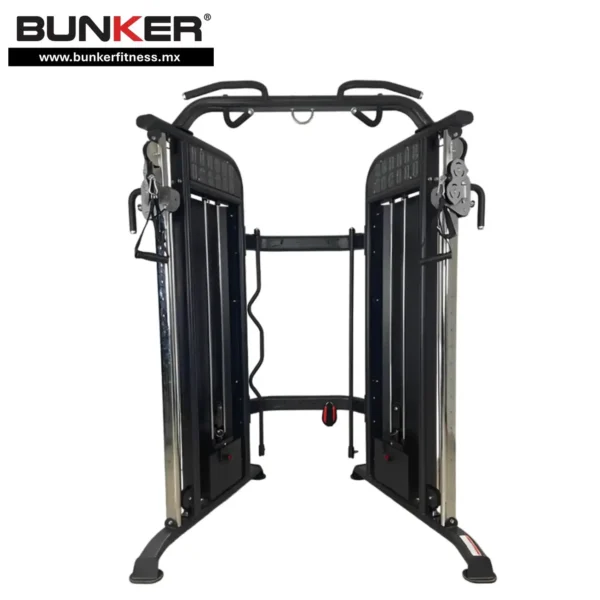 crossover corto ft100 bunker fitness para ejercicio y gimnasio en casa gym import fitness