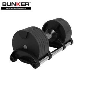 mancuerna ajustable 2.5 - 80 libras bunker fitness Aparatos para hacer ejercicio Gimnasio en casa equipos de gimnasio