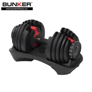 mancuerna ajustable de 2.5 a 52.5 libras bunker fitness Aparatos para hacer ejercicio Gimnasio en casa equipos de gimnasio