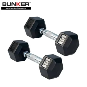 mancuernas hexagonales bunker fitness Aparatos para hacer ejercicio Gimnasio en casa equipos de gimnasio 10