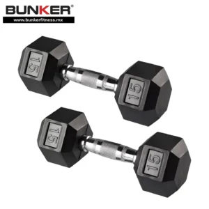 mancuernas hexagonales bunker fitness Aparatos para hacer ejercicio Gimnasio en casa equipos de gimnasio 15