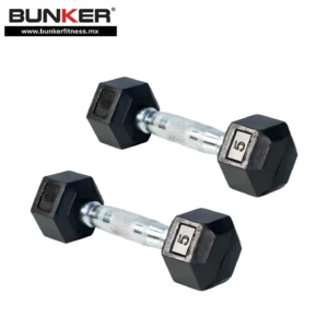 mancuernas hexagonales bunker fitness Aparatos para hacer ejercicio Gimnasio en casa equipos de gimnasio 5