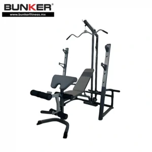 rack banca ajustable multifuncional bunker fitness Aparatos para hacer ejercicio Gimnasio en casa equipos de gimnasio