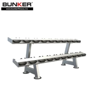 rack para mancuernas 10 pares bunker fitness Aparatos para hacer ejercicio Gimnasio en casa equipos de gimnasio