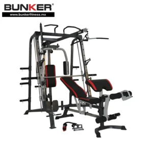 smith machine mc700 maquina smith bunker fitness Aparatos para hacer ejercicio Gimnasio en casa equipos de gimnasio