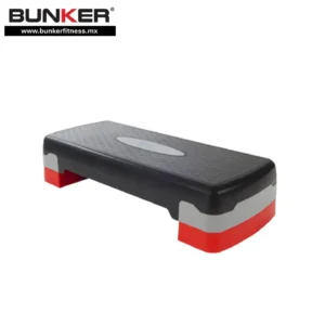 step negro y rojo para deportistas bunker fitness Aparatos para hacer ejercicio Gimnasio en casa equipos de gimnasio