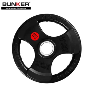 discos plastificados tres agarres 10 kilos bunker fitness Aparatos para hacer ejercicio Gimnasio en casa equipos de gimnasio