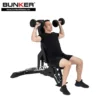 banco multiposiciones gym bunker fitness Aparatos para hacer ejercicio Gimnasio en casa equipos de gimnasio real 39