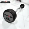 barra de peso integrado 70 libras bunker fitness Aparatos para hacer ejercicio Gimnasio en casa equipos de gimnasio real