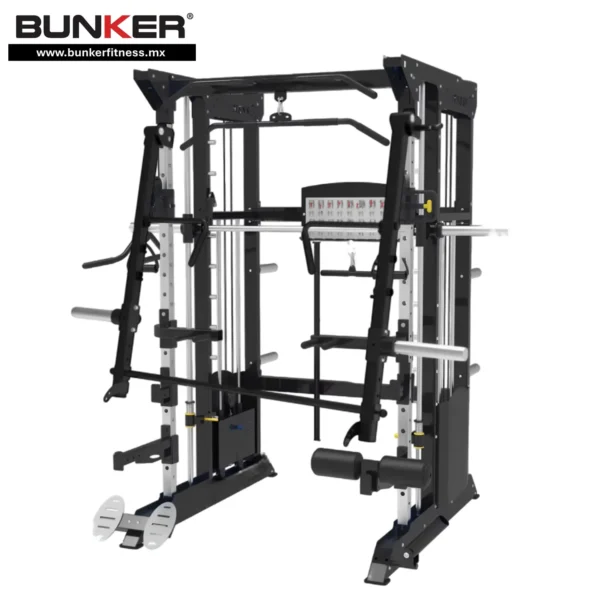 gimnasio multifuncional todo en uno titan smith machine bunker fitness Aparatos para hacer ejercicio Gimnasio en casa equipo