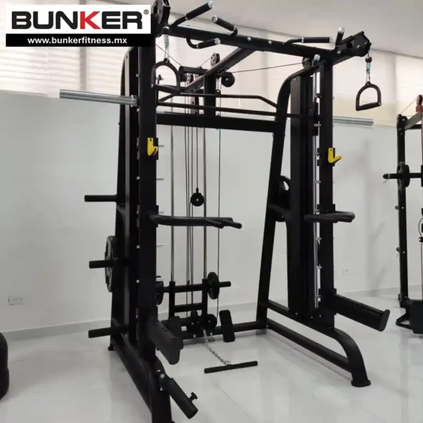 lite smith machine gym todo en uno peso libre bunker fitness Aparatos para hacer ejercicio Gimnasio en casa equipos de gimnasio real 3