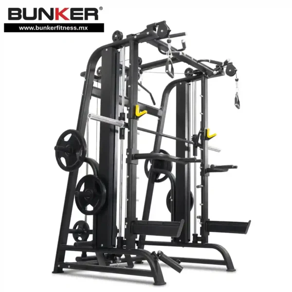 lite smith machine gym todo en uno peso libre bunker fitness Aparatos para hacer ejercicio Gimnasio en casa equipos de gimnasio real 4