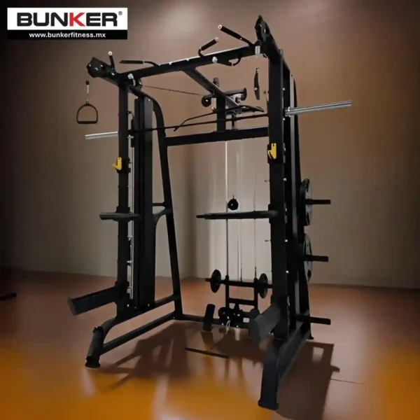 lite smith machine gym todo en uno peso libre bunker fitness Aparatos para hacer ejercicio Gimnasio en casa equipos de gimnasio real 5
