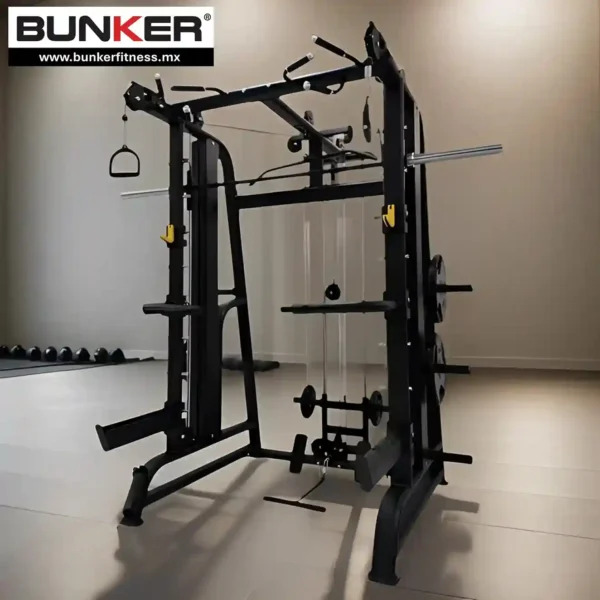 lite smith machine gym todo en uno peso libre bunker fitness Aparatos para hacer ejercicio Gimnasio en casa equipos de gimnasio real 6