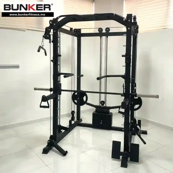 power smith machine gym todo en uno bunker fitness Aparatos para hacer ejercicio Gimnasio en casa equipos de gimnasio real s
