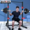 rack para sentadillas bunker fitness Aparatos para hacer ejercicio Gimnasio en casa equipos de gimnasio real q