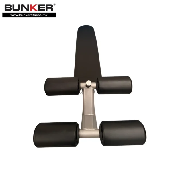 banca de abdominales ajustable bunker fitness Aparatos para hacer ejercicio Gimnasio en casa