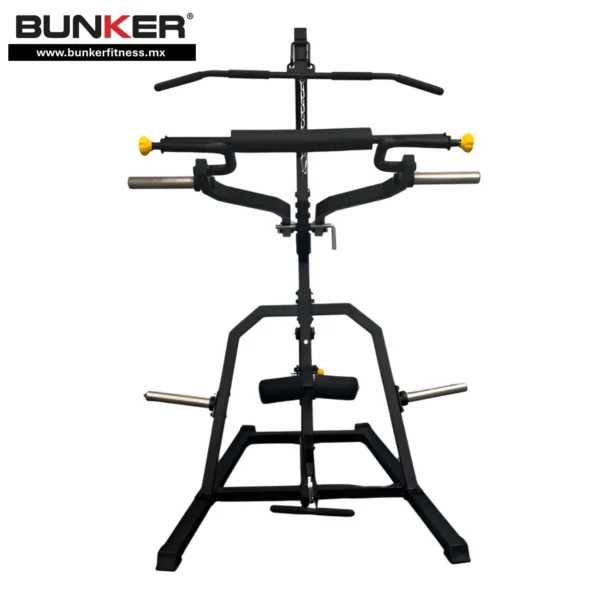 multirack para peso libre bunker fitness Aparatos para hacer ejercicio Gimnasio en casa