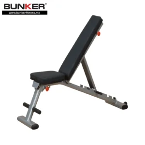 banca bm100 ajustable bunker fitness Aparatos para hacer ejercicio Gimnasio en casa