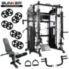 paquetes gym venom smith machine todo en uno bunker fitness Aparatos para hacer ejercicio Gimnasio en casa 3
