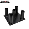 rack soporte para barras bunker fitness Aparatos para hacer ejercicio Gimnasio en casa