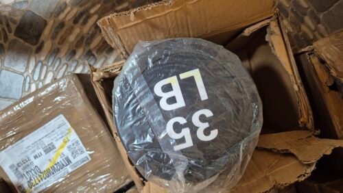 Set mancuernas redondas en caucho 5 – 50 libras photo review