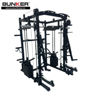 multifuncional gladiador cross smith machine bunker fitness Aparatos para hacer ejercicio Gimnasio en casa